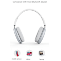 Miniatyrbillede 5 af 5: Bluetooth 5.0-hovedtelefoner, trådløse over-ear-hovedtelefoner til spillekonsol Ps4, computer (sort)