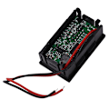 Miniatyrbilde 4 av 5: 2x Rød LED Digital Display Voltmeter Mini Spenningsmåler Volt Tester Panel For Dc 12v Biler Usb 5v2a