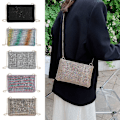 Miniatyrbillede 2 af 9: Dame Bryllupsfest Clutch Skuldertasker Håndtasker multicolor