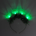 Miniatyrbilde 5 av 5: Clover Hodebånd 4led Lys Løk Stripe Lysemitterende Hodebånd Shades Lesing Ut På Gulvlampe Vintage