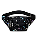 Pikkukuva 1 / 8: Kuumaleimatut kirjaimet vyölaukut Monitoimiset vyölaukut Rento crossbody-laukku black
