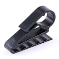 Miniatyrbillede 1 af 5: Golfvogn cigarholder, cigarholder greb og rustfrit stål cigar trimmer (1 stk, sort) -t