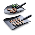 Miniatyrbilde 2 av 5: Bordservice Tallerken Frosted Imitert Porselen Spader Bordservice Tallerken, Snackbrett Grillfat, B