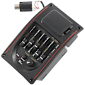 Miniatyrbillede 1 af 5: 5-bånds Tone Controls Eq Equalizer Tuner Ps-500 5-bånds Akustisk Guitar Eq Forforstærker Equalizer Pickup Ac
