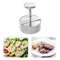 Miniatyrbillede 5 af 5: Homemiyn Burgerpresse, Premium Rustfrit Stål Hamburgerpresse, Justerbar Hamburger Patty Maker