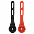 Miniatyrbillede 2 af 4: Cykelcomputerholder, cykel GPS-holder, cykelstyr computerholder beslag udendørs cykelholder til GPS (1 stk, sort) -z