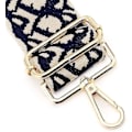 Miniatyrbillede 3 af 4: Bred Skulderrem Justerbar Udskiftningsbælte Crossbody Rem (multicolor) (1stk)