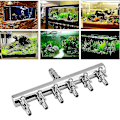 Miniatyrbillede 4 af 5: Akvarie Luftventil Inline Manifold Luftstrømspumpe Slange Splitter Håndtag Kontrolventil (6 Hoveder)