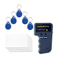 Miniatyrbillede 1 af 5: 125khz Em4100 Rfid Kopieringsenhed Skriver Duplikator Programmer Læser + T5577 Em4305 Omskrivbar Id Nøglebrikker