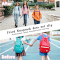 Miniatyrbilde 4 av 5: Stropper for ryggsekker 1-pakning, justerbar bryststropp med nødfløytespenne egnet for Universal Outdoor