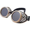 Pikkukuva 1 / 5: Timanttilinssi Vintage Steampunk -lasit Hitsaus Gootti-kupari
