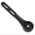 Miniatyrbillede 1 af 4: Cykelcomputerholder, cykel GPS-holder, cykelstyr computerholder beslag udendørs cykelholder til GPS (1 stk., sort)