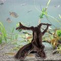 Miniatyrbilde 3 av 4: Dekorasjoner for akvarium Harpiks Trestamme Akvarium Ornament Drivved Fisk Gjemmested