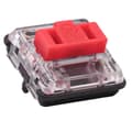 70 pcs Kailh Low Profile Choc Switch 1350 RGB Compatible with Keyboard Red Red Red