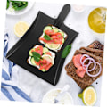 Miniatyrbilde 3 av 5: Bordservice Tallerken Frosted Imitert Porselen Spader Bordservice Tallerken, Snackbrett Grillfat, B
