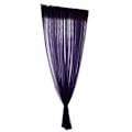 Miniatyrbillede 1 af 5: Simpel Stil Polyester Vindue Voile Tyl Gardiner Gennemsigtige Paneler Soveværelse Stue Indretning Lilla 1x2.7m 0.4