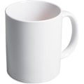 Miniatyrbild 4 av 4: Keramisk mugg med överraskningseffekt Vit Stinky Finger Gadget Kaffe Mugg