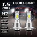 H7 LED Canbus Forlygte H7 LED Nærlys Pærer 6000k IP68 CSP 3570 LED Chips