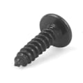 Miniatyrbillede 2 af 5: Krydshoved Træskruer - Rundt Hoved Svampehoved Fasteners Kulstofstål Selvborende Skruer (100stk, Sort)