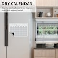 Miniatyrbild 4 av 5: A3 Magnetisk Whiteboard Torr Radera Kalender Set Whiteboard Vecko Planerare För Kylskåp Kyl Kit