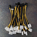 Miniatyrbilde 2 av 5: 30 stk 2 Molex 4-pins til 8-pins PCI Express Videokort PCI-e ATX PSU Strømkonverteringskabel - Molex til PC
