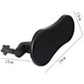 Miniatyrbillede 2 af 5: Computer Arm Rest Support til skrivebord og stol, robust musestøtte, skrivebordsforlænger til computer, til hjem og kontor