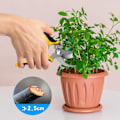 Miniatyrbilde 4 av 4: Diy manuelle saks, beskjæringssaks, blomstersaks, rustfritt stål saks