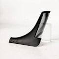 Miniatyrbild 5 av 5: 2PCS Styling Trimming Shaping Template Guide Grooming Comb Brush，7 verktyg i 1 Professionellt skäggformningsverktyg för perfekta linjer