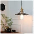 Miniatyrbillede 3 af 4: Industriel Pendel E27 Grå Vintage Glas Retro Loftlampe