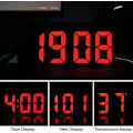 Miniatyrbild 5 av 5: Digital väckarklocka - Dimbar med temperatur-/datumvisning