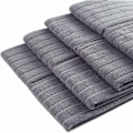 Pikkukuva 5 / 5: Mikrokuituiset keittiöpyyhkeet 45x66 cm, erittäin pehmeät ja imukykyiset - 8 kpl, monikäyttöiset keittiöpyyhkeet kotiin, keittiöön