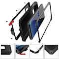 Pikkukuva 5 / 7: Kestävä Alumiinikotelo iPhone XR:lle, Musta Black