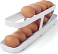 Miniatyrbild 1 av 8: Penguin Egg Holder for Boiled Eggs | Egg Container | Egg Boxes | Refrigerator Organizer | Plastic Acrylic Egg Organizer for Refrigerator 2 Tiers