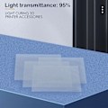 Miniatyrbillede 2 af 5: 8 stk. 140x200mm /lcd Fep Film 0,15-0,2mm Tykkelse Til Photon Resin 3d Printer