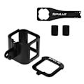 Miniatyrbild 4 av 4: För Gopro Hero5 Session /hero4 Session /hero Session Housing Cnc Aluminiumlegering Skyddande Bur Med Säkerhetshållare