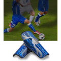 Miniatyrbilde 5 av 5: Barnefotball Schingu Pad Shin Pad Lett Pustende Fotballutstyr For Barn, Kalv, 6 År Gammel, Gutter, Jenter, Barn, Tenåringer (blå)