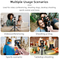 Miniatyrbillede 2 af 5: Mini Tripod Lomme Kamera Desktop Stativholder Selfie Sticks Til 3 Gimbal Tilbehør L
