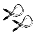 Miniatyrbillede 1 af 5: 2 stk. 3 i 1 elastisk snor elastisk motorcykel cykel bagage fastgjort strop reb, stropper med bagage reb gummibånd plastik