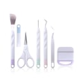 Miniatyrbild 1 av 5: Verktygssats för hantverk, Cardstock Crafting Basic Tools Kit Weeding Remover Tool Set inklusive trådkrok, pincett, spatel för gör-det-själv-prägling, gravyr Z