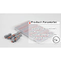 Miniatyrbillede 5 af 5: 55 stk. Grå Orange Wire Connectors Møtrikker, Kompakte Splice Wire Connectors, 28-12 AWG håndterer forskellige ledningsføringsprojekter