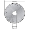 Miniatyrbilde 3 av 5: 10 roterende kniver med 45 mm erstatningskniver, brukt til erstatningskniver for roterende kantslipemaskiner