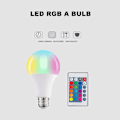 Pikkukuva 4 / 5: Värikäs RGB-lamppu, 16 väriä LED-kaukosäätimen lamppu, internet-punainen valokuvan himmennys tunnelma lamppu