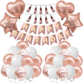 Miniatyrbild 1 av 4: Födelsedagsballonger Tjejfest Dekorationer För Tjejer Kvinnor Födelsedag Dekorationer