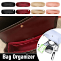 Miniatyrbild 1 av 8: 1:a Multi-Pocket Väskorganisatör för Longchamp Mini Väska Insats Handväska Foder Väska beige A(No zipper)