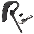 Pikkukuva 1 / 7: F910 Langattomat kuulokkeet korvakoukulla Bluetooth 5.1 Yksipuoliset kuulokkeet melua vaimentavalla mikrofonilla 0.2