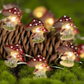 Miniatyrbild 5 av 5: Svampdekoration LED Ljusslinga 3 meter 30 LED