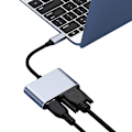 Pikkukuva 2 / 4: Usb Type C - 4k Hdmi Vga -sovitin Usb C - Hdmi -muuntimet 1080p Vga -monitoimuistimet
