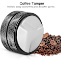 Miniatyrbillede 2 af 5: Hjemmebærbar rustfri stål kaffepresser værktøj (sort, tre blade)