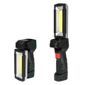 Miniatyrbilde 2 av 5: Usb Oppladbar Cob Led Slank Arbeidslys Lampe Lommelykt Inspiser Folding Lommelykt
