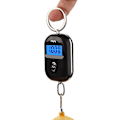 Pikkukuva 1 / 3: Digitaalinen riippuva vaaka 25kg X 5g Mini elektroninen matkalaukku koukku vaaka Lcd taustavalo keittiö työkalu